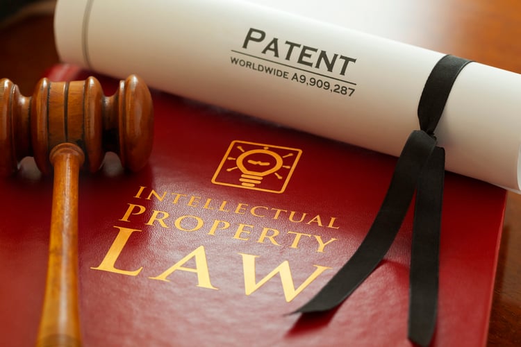 Intellectual Property Law Book & Patent