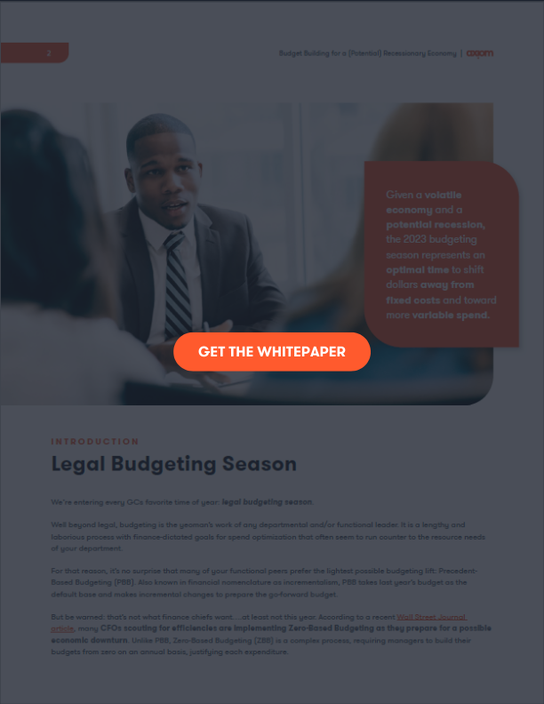 Legal Budgeting WP landing page