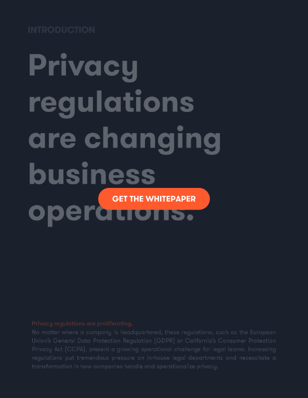 Operationalizing Privacy Guide