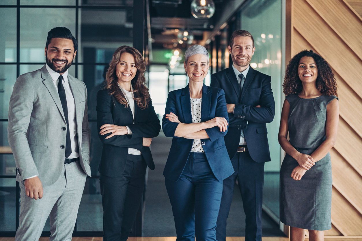 A group of 5 Axiom Australia Lawyers