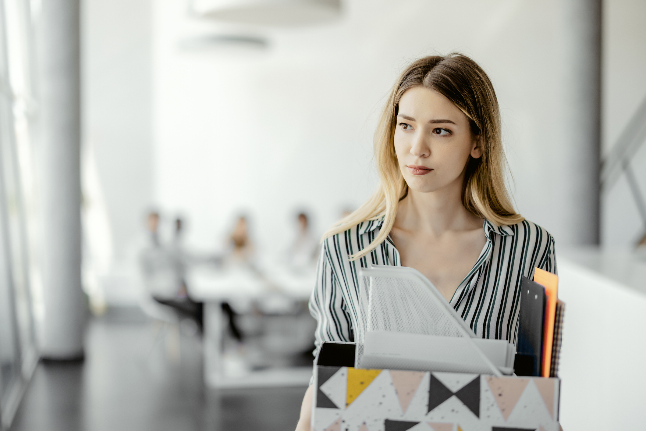 Female lawyer hesitant about leaving her in-house job